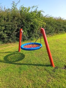 Image of the swing installed at Withyham