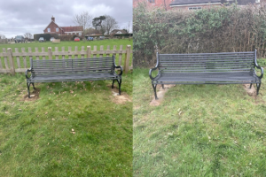 two seats installed in Waldron Recreation Ground and Hardy Roberts Rec Ground.
