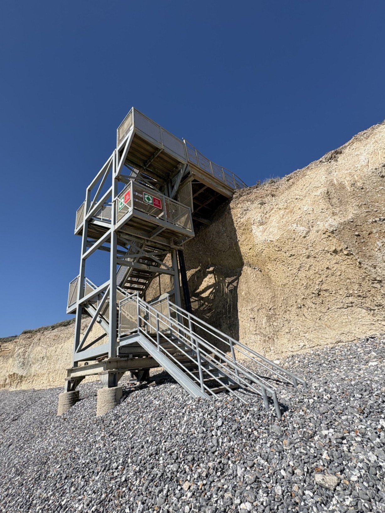 Birling Gap Steps - Photo credits: National Trust/Simeon Marsh
